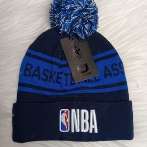 Ultra Game NBA National Basketball Association Winter Hat Blue Adult One Size
